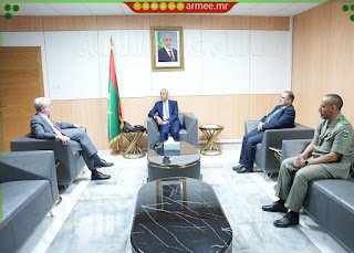 وزير الدفاع يستقبل سفير الاتحاد الأوروبي في نواكشوط