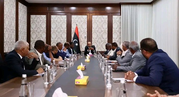 الكوني يناقش أزمات الجنوب الليبي مع ممثلي النواب والدولة