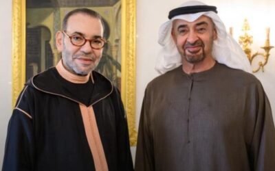 العاهل المغربي و رئيس دولة الإمارات يبحثان تطورات المنطقة