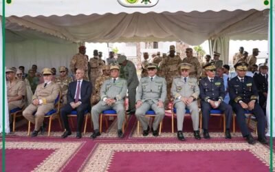 تخرج 70 ضابطاً بالأكاديمية العسكرية في أطار ووضع حجر أساس مركز محاكاة تكتيكي