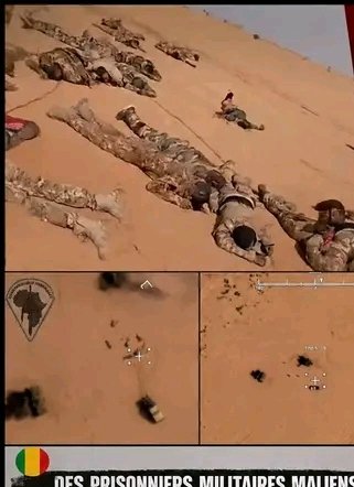 مقتل أسرى ماليين في غارة مسيّرة بتبريشات وسط اتهامات لـ”فيلق أفريقيا”