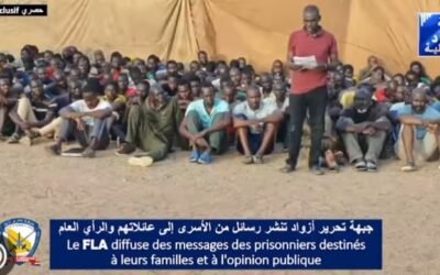جبهة تحرير أزواد تنشر تسجيلات لأسرى وتدعو لإطلاع عائلاتهم على أوضاعهم