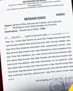 النيجر.. وثيقة منسوبة للداخلية تثير مخاوف بشأن إجراءات تستهدف عرب المحاميد في ديفا